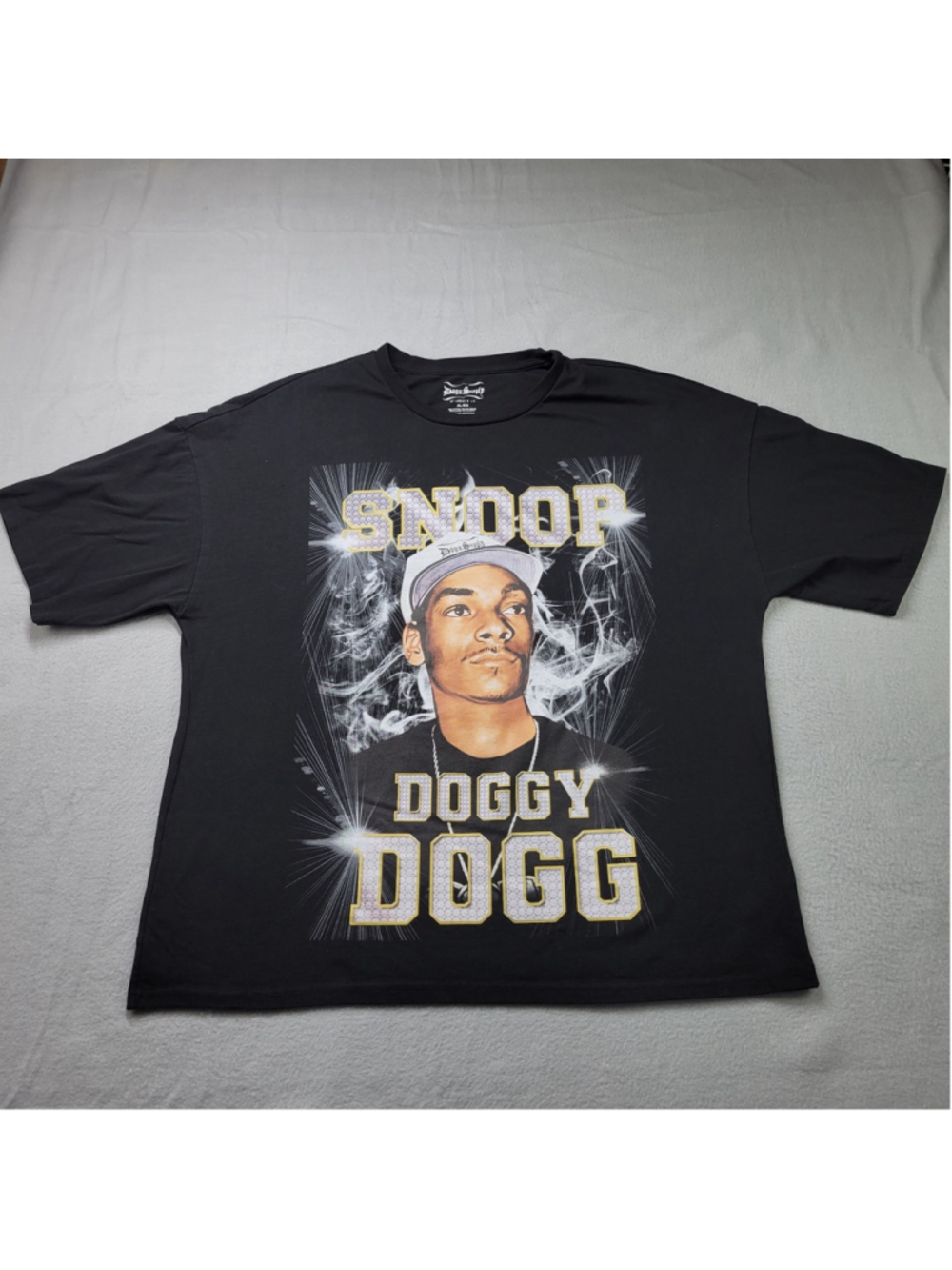 Snoop Doggy Dogg T-Shirt Size XL Black Short Sleeve Dogg Supply 90s Rap Music